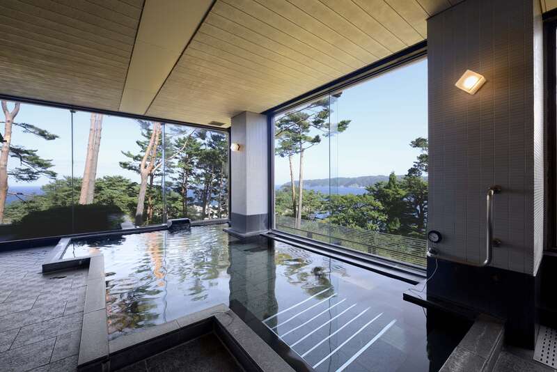 【岩手県内発】 年末大感謝　浄土ヶ浜パークホテルに宿泊『宮古うみねこ丸』浄土ヶ浜遊覧と龍泉洞　2日間3