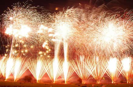 [新宿発]有料観覧席付<ブルーシート席>「第110回記念 足利花火大会」圧巻の規模とクライマックスのワイドスターマインは必見！日帰りバスツアー