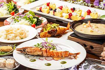 【希少で高価なジャンボ海老🦐の昼食に嬉しいお土産がいっぱい🛍️/千葉・津田沼・松戸発】春爛漫！なんと約２５cm！希少な「ジャンボ海老づくし🦐ランチのミステリー」バスツアー1