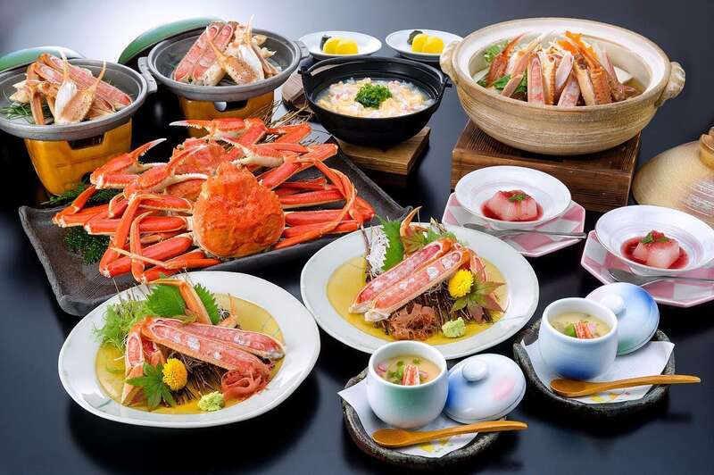 【大阪府内発】 夕日ケ浦温泉「海花亭花御前」で味わうかに会席料理　日帰り1