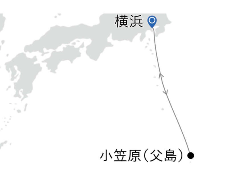 MITSUI OCEAN SAKURA ベランダスイートＥ【横浜発／東京着】夏の世界遺産小笠原クルーズ（5日間）2