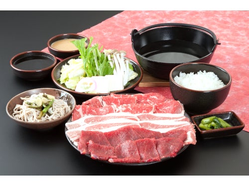 【名古屋・一社発】人気の佐藤錦を含む！さくらんぼ＆ブルーベリーＷ狩り食べ放題と3種のしゃぶしゃぶ御膳3