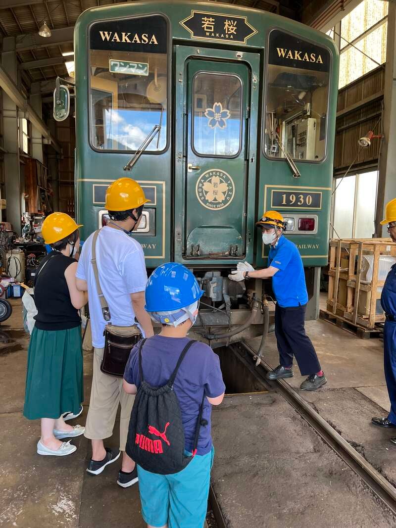 【姫路駅発】 【わいず倶楽部】若桜鉄道「駅の裏側　検修車庫見学と乗車体験」日帰り2