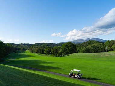 ■【現地払い0円・全行程バス送迎付き】北海道ドリームカントリークラブ・カートセルフ 1泊最終日1プレー