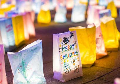 ホテル日航福岡優雅なクリスマスランチブッフェとうみなかキャンドルナイト2025