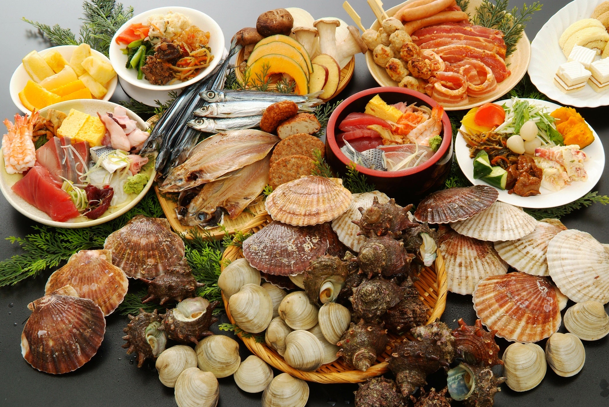 【茨城県内発】 南房総「きよっぱち」で食す海鮮浜焼き＆旬のみかん狩り食べ放題1