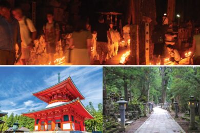 【広島駅・福山駅発着】高野山ろうそく祭り２日間 ～聖地・高野山が光に包まれる一夜～天然温泉のある宿坊・福智院にご宿泊1