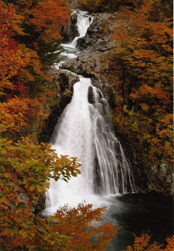 【山形県内発】 旅のすごろく市10月　一足早い紅葉をお届け！鳥海山麓・神秘の法体の滝＆小安峡の湯けむりと紅葉の競演（日帰り）3