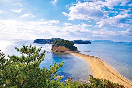 瀬戸内に浮かぶ2つの島 淡路島と小豆島に泊まる 2つの美術館とエンジェルロード・鳴門渦潮・姫路城 3日間　～当社基準Sランクホテル（2日目）に泊まる絶景を巡る旅～2