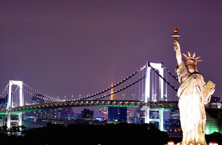 [VIP view Tour] ベイコース 【18:50発】オープントップで壮快！東京見学＜GPS付自動音声ガイドシステム搭載＞1