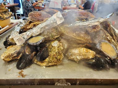 【盛岡発】山田かき小屋貝盛MIX食べ比べとアニメ聖地巡礼・マニアな山田散歩