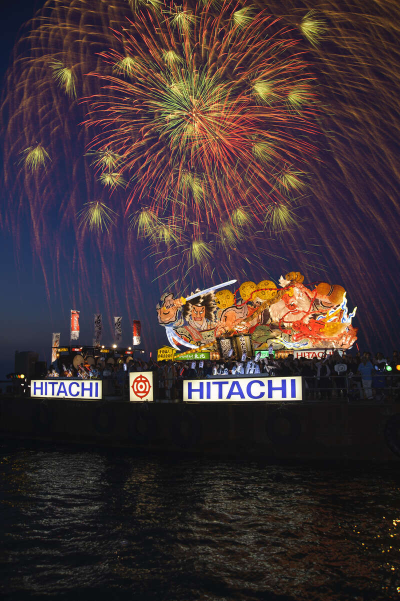 【熊本空港発】 フィナーレ青森ねぶた海上運行・青森花火大会と秋田竿燈まつり　秘湯新玉川温泉３日間1