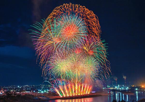 【福岡発着】やつしろ全国花火競技大会2026 八代特産品のお土産付♬2