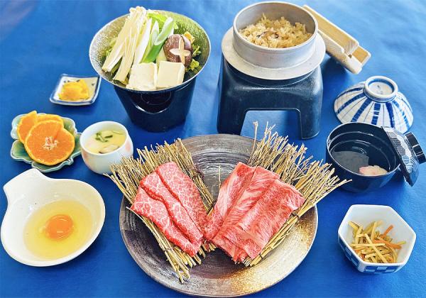 椅子観覧席から見る武雄の流鏑馬奉納と佐賀牛vs伊万里牛約100g食べ比べ3