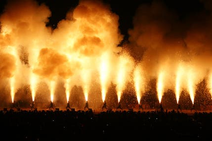 【静岡県内発】 観覧席で見物!第31回豊橋炎の祭典 ー三河伝統手筒花火ー 日帰り