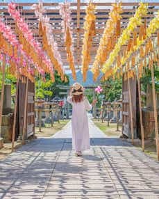 【高知県内発】 瀬戸内リゾート「ベッセルおおち」でランチとかざぐるま回廊の白鳥神社　日帰り