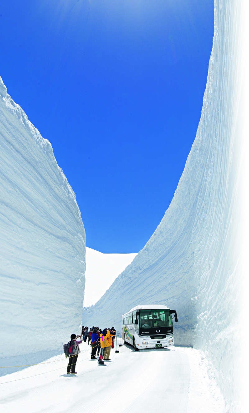 【山形県内発】 立山黒部アルペンルートと鏡のような世界！日本三大渓谷清津峡・善光寺・小布施 3日間1