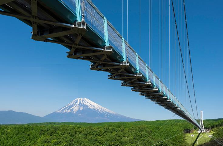 ★8月全日、9/12、17、30催行決定★[横浜発]山梨静岡縦断の旅★上品な甘みが特徴の「シャインマスカット狩り」×牡蠣も含んだ「海鮮浜焼き」ダブル食べ放題！＆日本最長の天空大吊橋を空中散歩「三島スカイウォーク」＆お買い物♪3