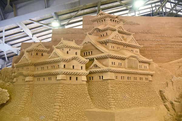 【出雲・斐川・松江・米子発】鳥取二十世紀梨狩り食べ放題と砂の美術館・浦富海岸クルーズ日帰り2