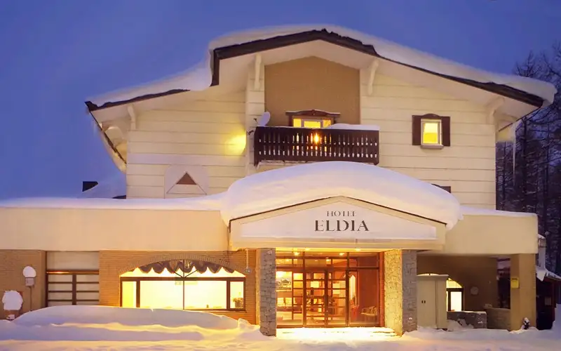 朝発バス／池袋発　ホテルエルディア　斑尾高原スキー場　1泊につきマウンテンパス（タングラム共通券）・リフト1日券付｜手ぶらでうれしい、レンタル付！お部屋は全室バス・トイレをご用意。1