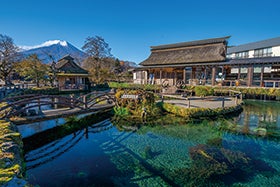 5つ星の宿下部ホテルにご宿泊　昇仙峡と富士山・富士五湖周遊3