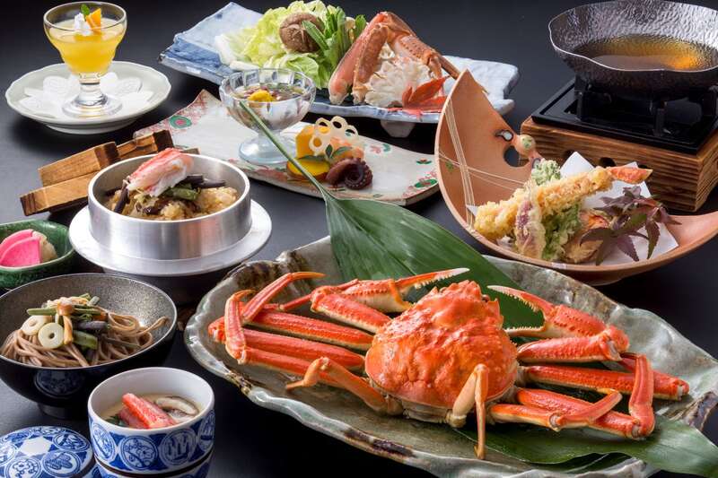 【富山県内発】 北陸冬の旅　カニ御膳のご昼食と美浜温泉ご入浴1