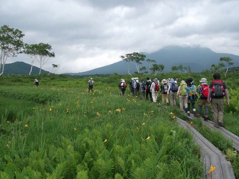 【勝田駅・水戸駅・土浦駅発】 尾瀬認定ガイド付きで安心！ 花咲く尾瀬ヶ原ハイキング約５時間と旬のフルーツ狩り　２日間2