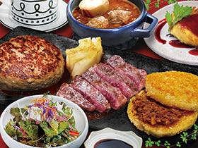 明石　名谷発<br><span>マスクメロン＆シャインマスカット食べ放題と近江牛鉄板焼きフルコース</span>1