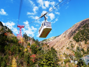 駒ヶ岳ロープウェイで行く！中央アルプス・紅葉の「千畳敷カール」と「赤沢森林鉄道」2日間【藤井寺・五位堂・橿原神宮・大和八木発】