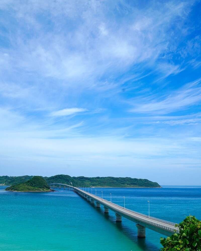 【光・下松・徳山発】コバルトブルーの海が広がる絶景！角島大橋ドライブ 日帰り1