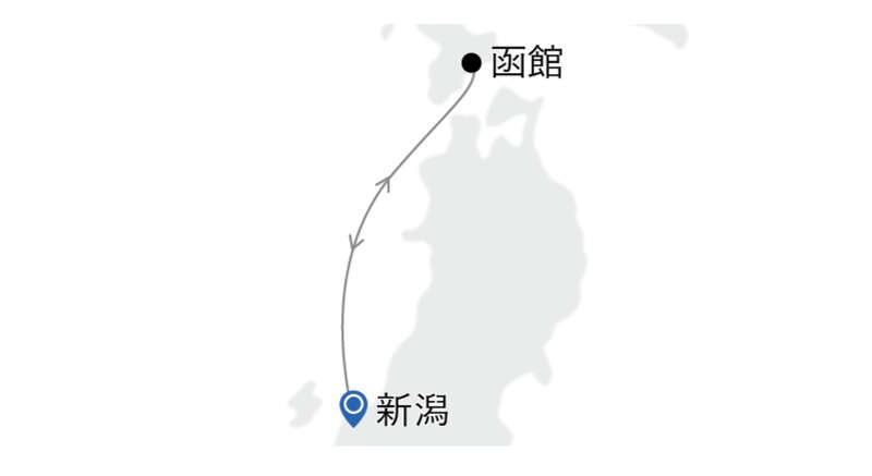 MITSUI OCEAN SAKURA ベランダスイートＦ【新潟発着】デビュークルーズ ～函館～（3日間）2