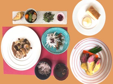 【名古屋発】本場フランスで修業したシェフの豪華フレンチ薬膳ランチ＆紅葉のトンネル「華厳寺」＆人気の樽見鉄道紅葉列車