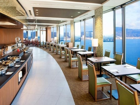 中部発　日帰り　去年ＯＰＥＮのたねやの新施設！　びわ湖テラスと地上３７階の絶景ランチブッフェ＆三井アウトレット滋賀竜王2