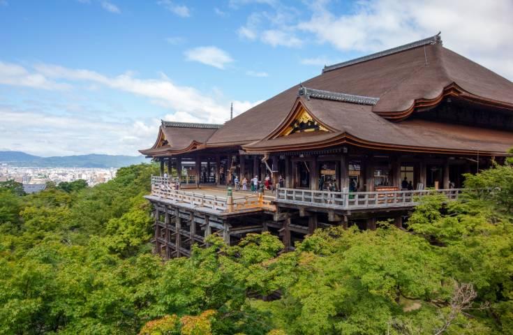 [難波/京都発]世界遺産古都京都の文化財巡り！金閣寺・嵐山・清水寺など京都の有名観光地をいいとこ取りツアー！(英語ガイド付)3