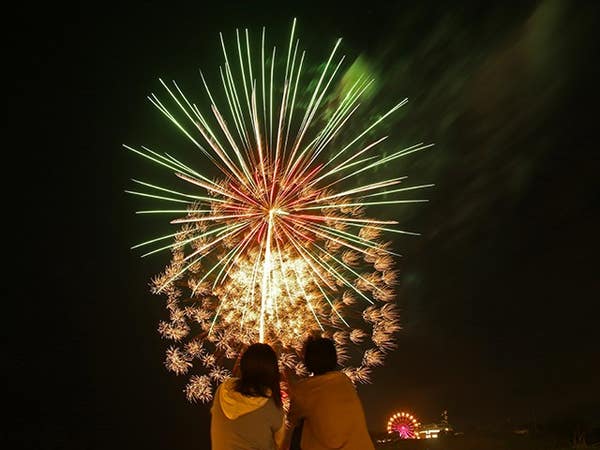 ■【千葉】ゆっくり出発≪１１：２０発≫イチオシサマー！大迫力の花火を見よう！マザー牧場【サマーナイトファーム】とブルーベリー狩り食べ放題＆三井アウトレットパーク木更津1