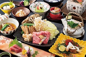 湯の花温泉渓山閣で食す秋の松茸会席