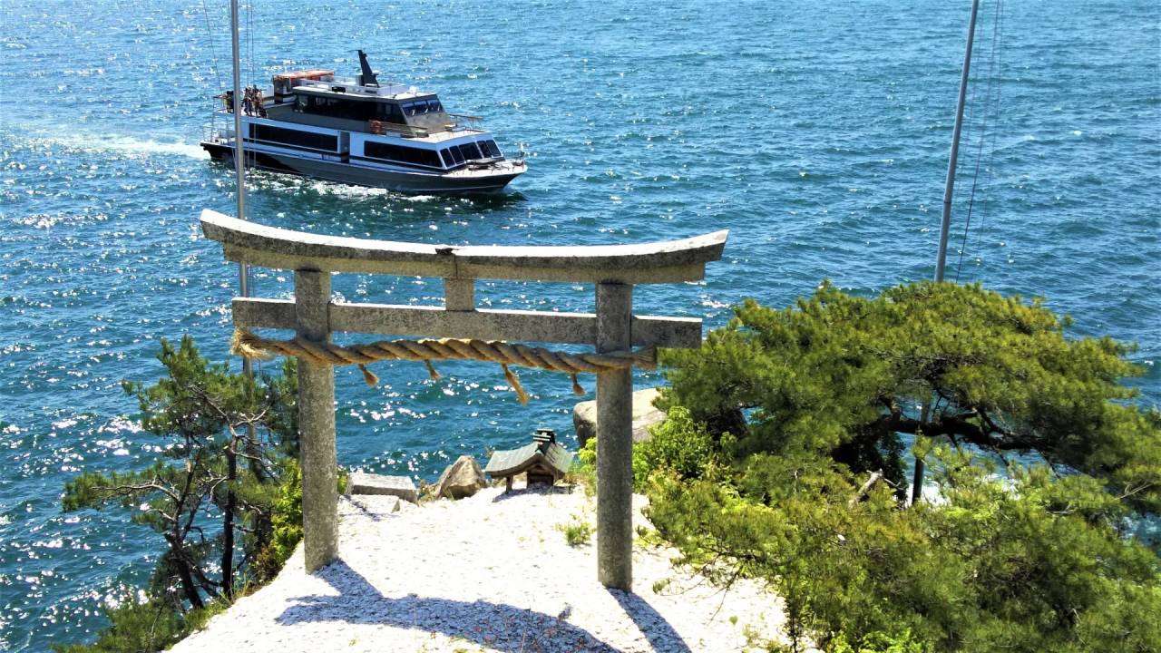 びわ湖に浮かぶ・神秘の島”竹生島”上陸ランチクルーズ【泉佐野・熊取・岸和田発】3