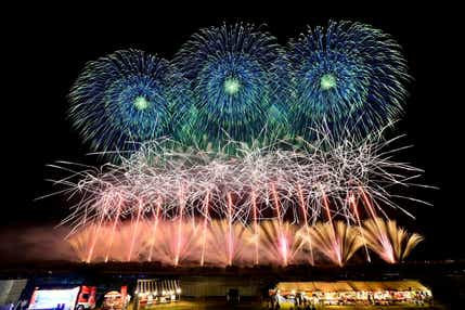 【米沢駅東口バスロータリー発】 観覧席から観る！第32回赤川花火大会（復路夜行2日間）