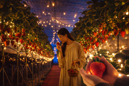 特別な体験!夜に楽しむいちご狩り コリアンタウン新大久保&つつじ咲く、圧巻の千本鳥居神社バスツアー