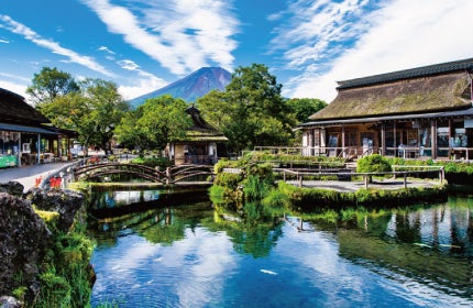 【新宿発】高級品種の「佐藤錦」が食べ放題！！さくらんぼ狩りに山梨名物のほうとうで舌鼓♪富士山を望む忍野八海や富士河口湖庭園で絶景鑑賞に大満喫日帰りバスツアー【全日程催行決定】2