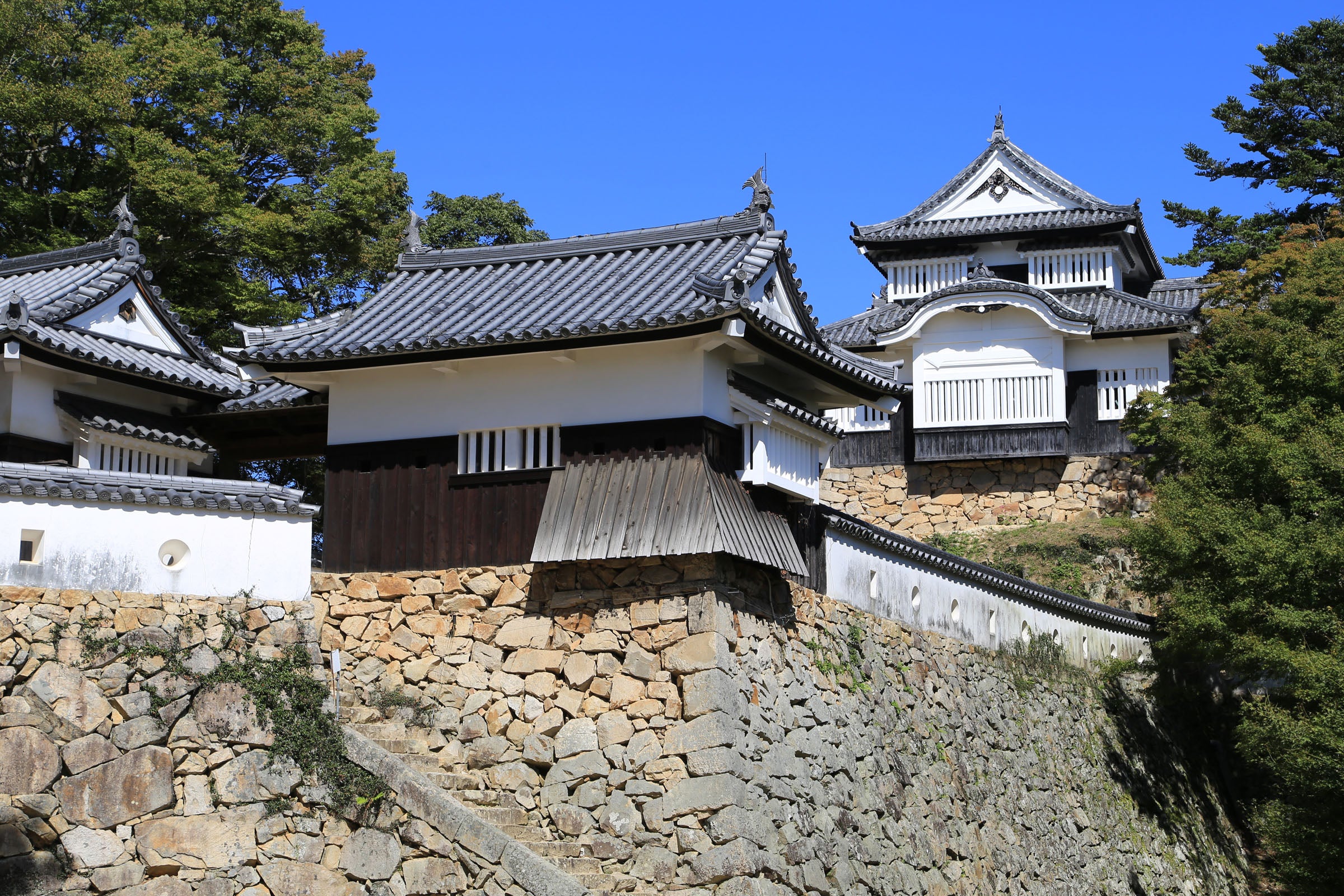 【新大阪駅・新神戸駅発】 《日本100名城》中国前編～備中松山城・鬼ノ城・松江城・月山富田城・鳥取城・津山城・岡山城３日間3