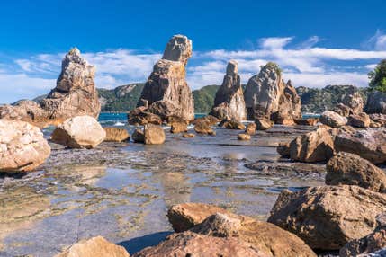 <写真撮影の旅>『井上嘉代子講師同行 未明から撮り尽す橋杭岩の絶景 山里を彩る春の段景・夕暮れ時の丸山千枚田 3日間』【東京出発】