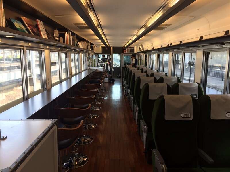 【新大阪駅・新神戸駅発】 観光列車「ラ・マル・ド・ボァ」と観光クルーザー「シースピカ」しまなみクルーズ　日帰り1