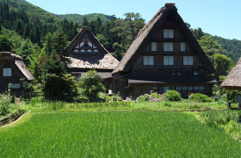 山梨県民の日スペシャル ～日本三名泉～下呂温泉に泊まる！ 秋色の世界遺産「白川郷」・「飛騨高山」・木曽路「妻籠宿」「馬籠宿」1