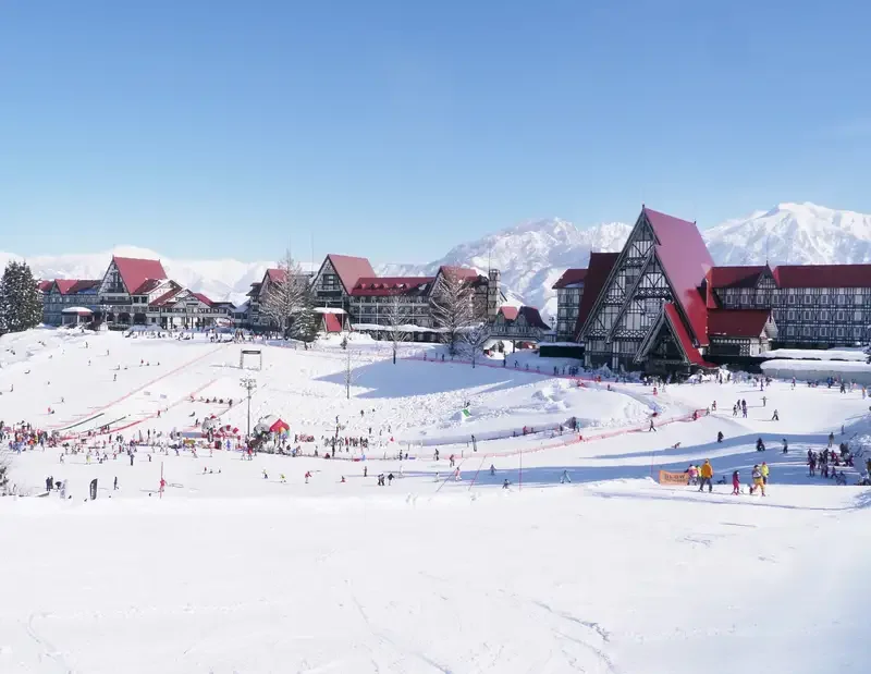 学生限定　朝発バス／池袋発　ホテルグリーンプラザ上越 レンタル付　上越国際スキー場　滞在中リフト乗り放題＆レンタル付｜新潟屈指のリゾートホテル！4つのエリアに分かれた広大な上越国際スキー場！1