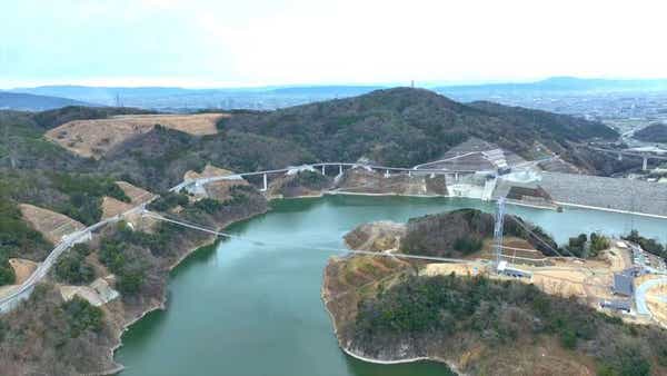 【和歌山駅東口発】 新名所！「大阪グルメEXPO 2025」・わくわくドキドキ！国内最長420ｍのつり橋体験「ダムパークいばきた」と万博記念公園　日帰り2