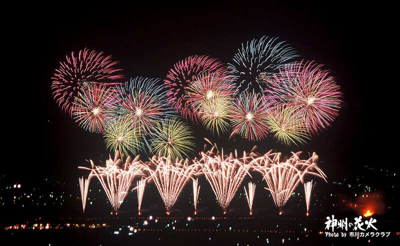 【静岡県内発】 有料観覧席（階段席）確保！第38回「市川大門・神明の花火大会」復路夜行　２日間2