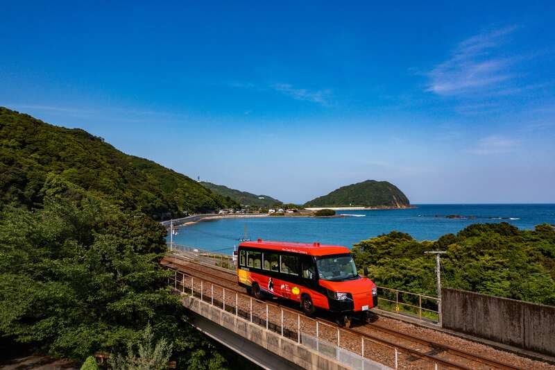 【ＪＲ和歌山駅発】 鉄印帳の旅　「阿佐海岸鉄道ＤＭＶ」「土佐くろしお鉄道」２日間3
