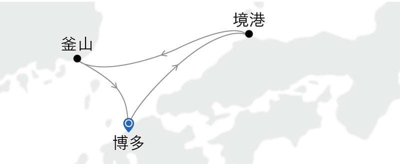 MITSUI OCEAN FUJI ラクジュアリースイートA【博多発着】境港・釜山クルーズ（4日間）2