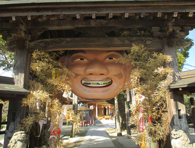 【柳川・みやま・羽犬塚・西鉄久留米発】 蔵出し熟成みかん「あんみつ姫」＆運勢うなぎのぼりみくじ付き！寒ヒラメづくし御膳と巨大な恵比寿門の新北神社節分祭　日帰り2